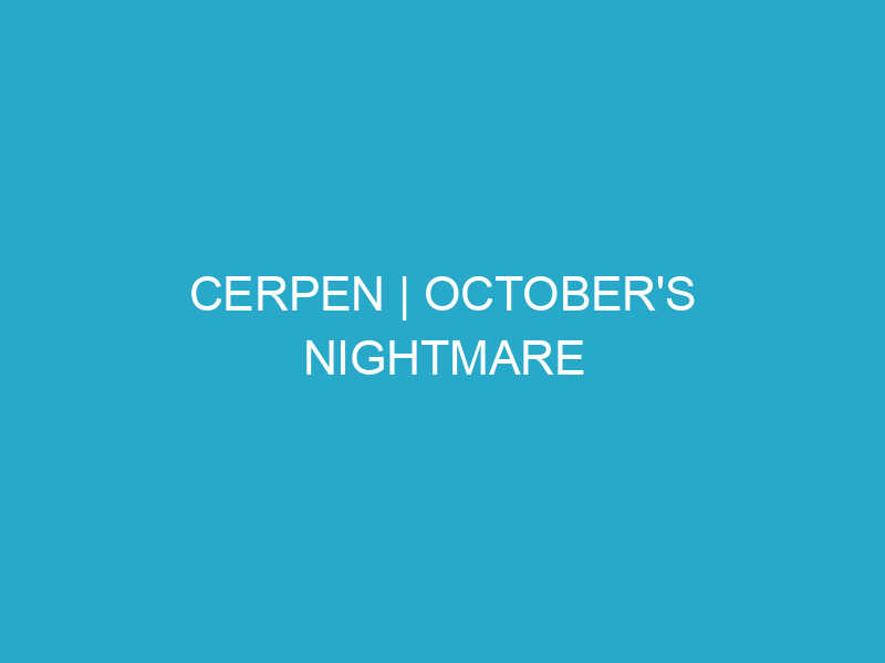 Cerpen | October's Nightmare