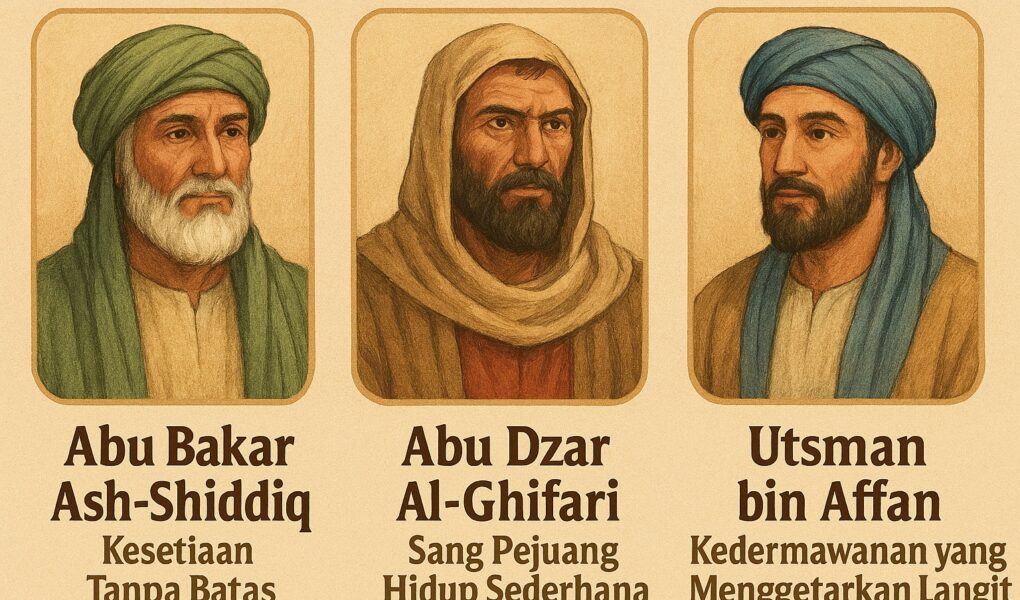 Project Sairaakira-Tiga Sahabat Nabi yang Paling Berkesan: Teladan Pengorbanan, Kesederhanaan, dan Kedermawanan