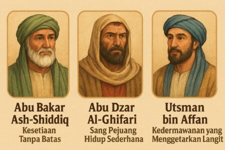 Project Sairaakira-Tiga Sahabat Nabi yang Paling Berkesan: Teladan Pengorbanan, Kesederhanaan, dan Kedermawanan